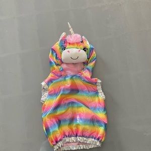 UNICORN Fluorescent Costume ages 2-3
